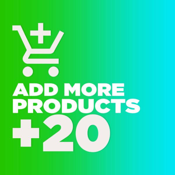 Add 20 more products