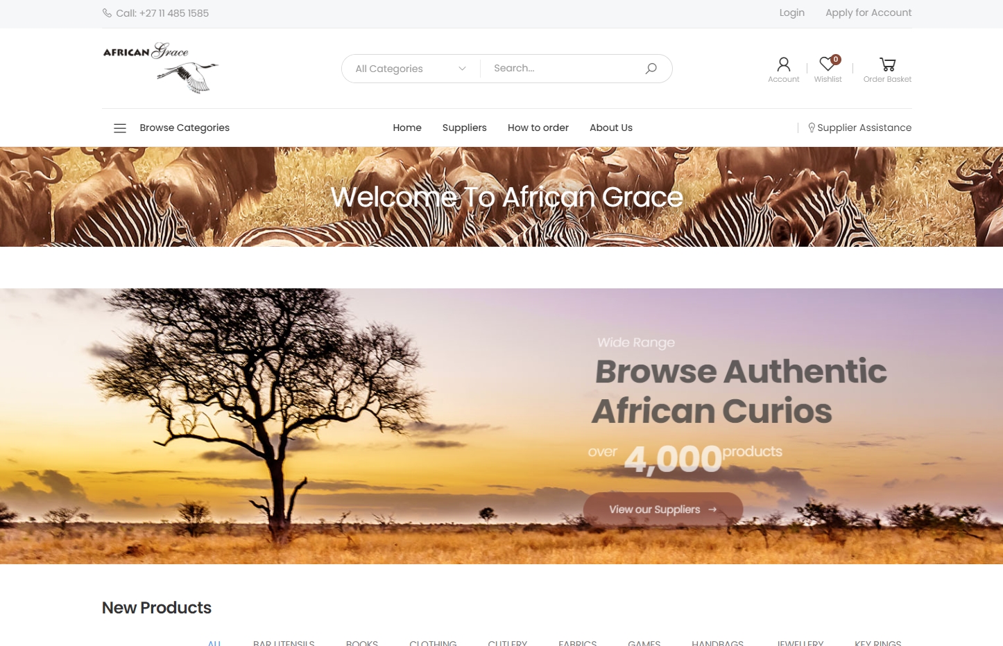 African Grace Website Refresh