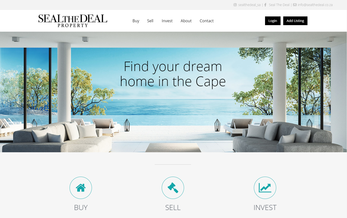 Seal the Deal Website