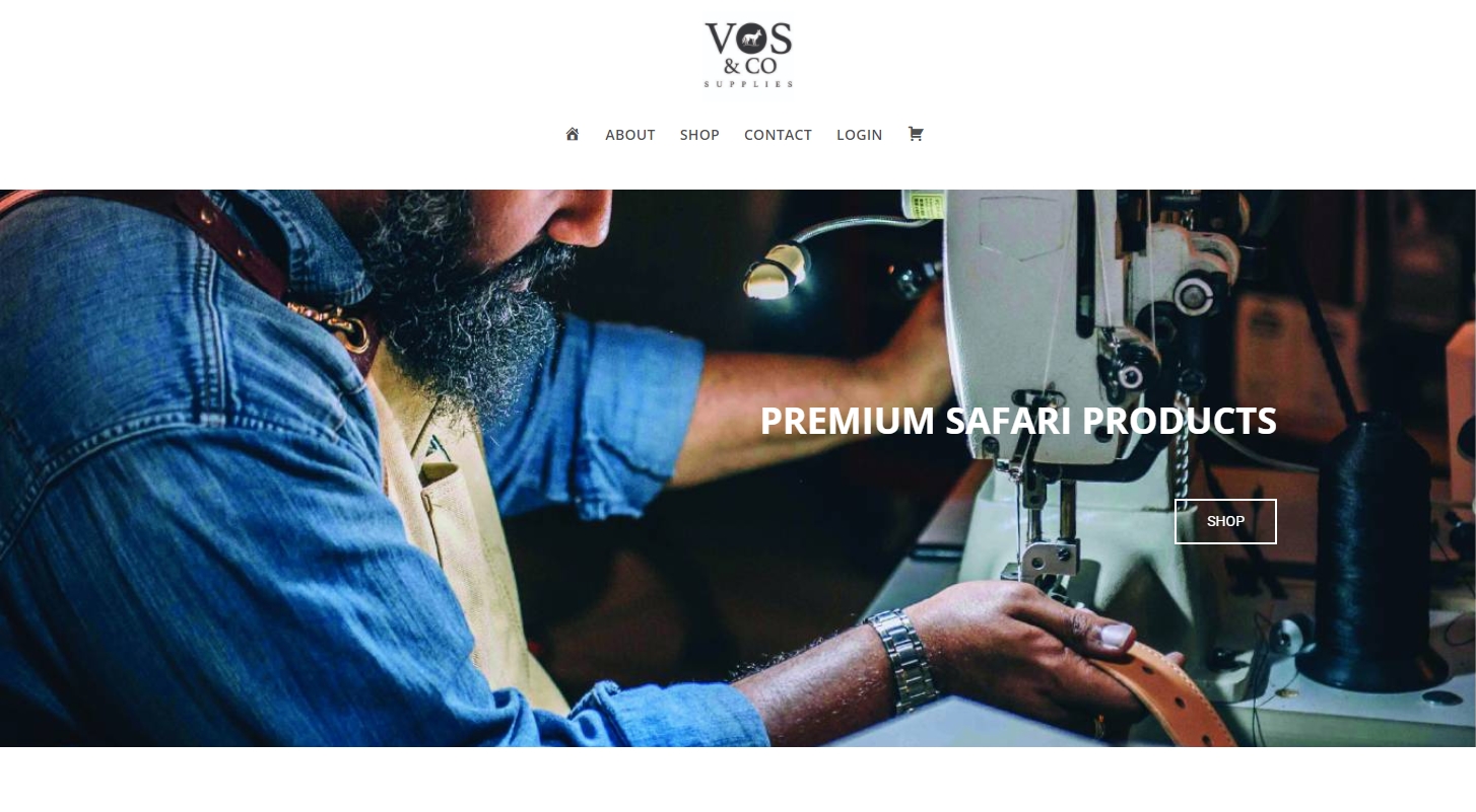 Vos and Co online shop 