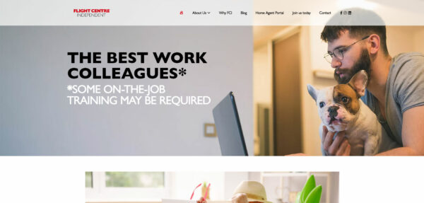 Flight Centre Travel Group Website