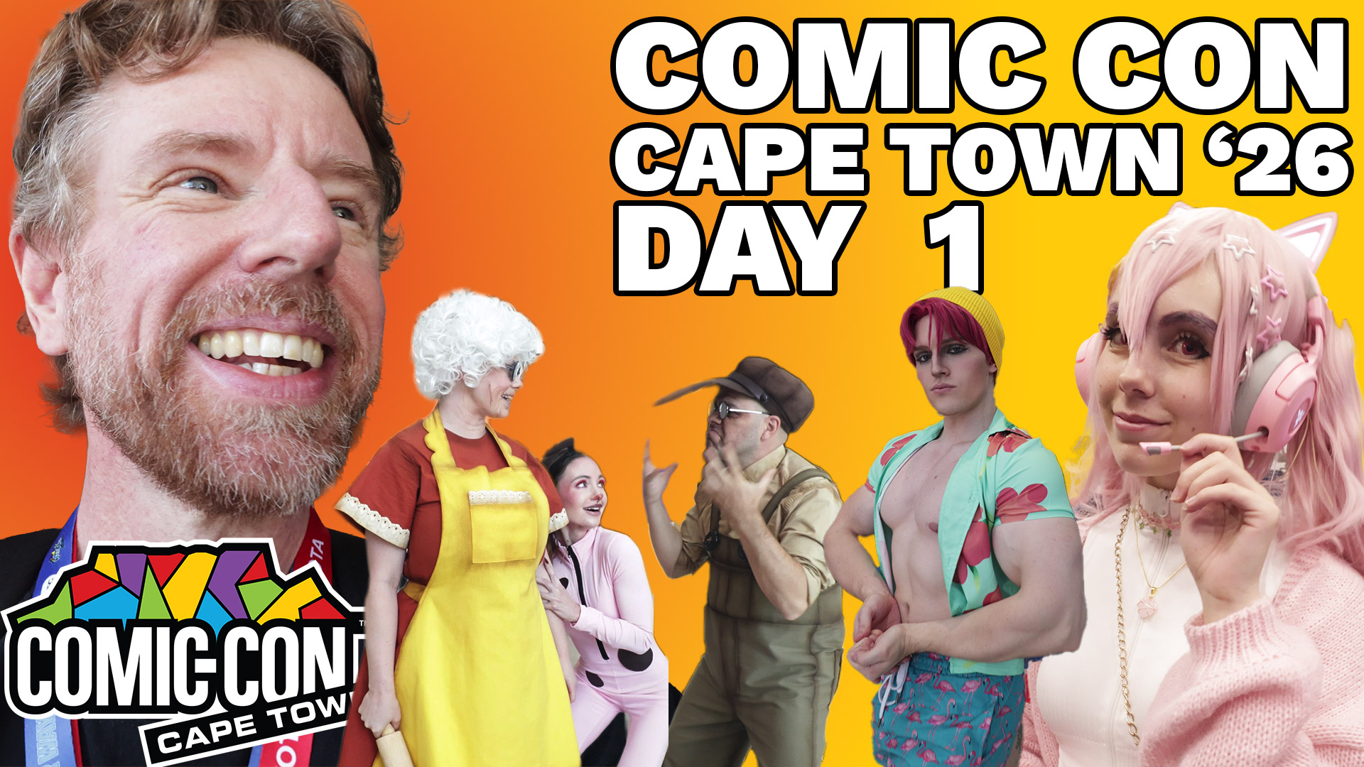 COMIC CON CAPE TOWN 2026 DAY-1